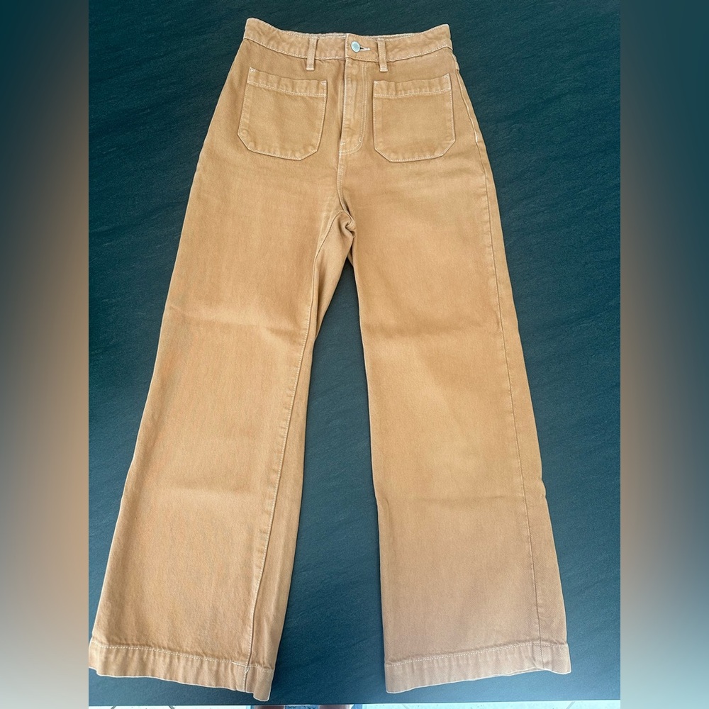 Rolla's Sailor Jeans High-Waisted Tan - Picture 2 of 11